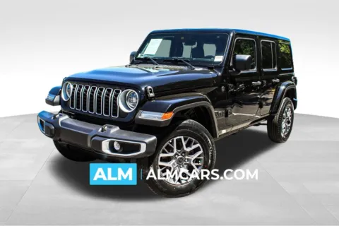 Black 2025 Jeep Wrangler Sahara for sale in Buford, GA