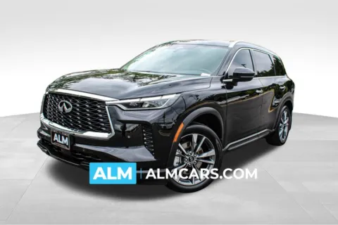 Black 2025 INFINITI QX60 LUXE for sale in Buford, GA