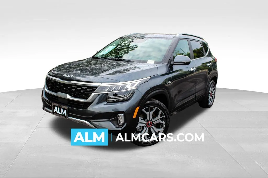 Gray 2022 Kia Seltos SX for sale in Buford, GA
