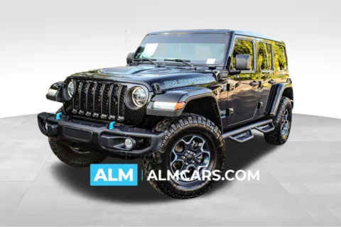 Black 2022 Jeep Wrangler Unlimited Rubicon 4xe for sale in Buford, GA