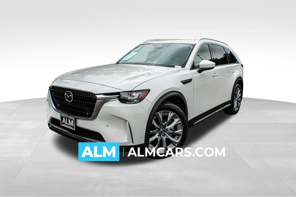 White 2024 Mazda CX-90 3.3 Turbo Premium Plus for sale in Buford, GA
