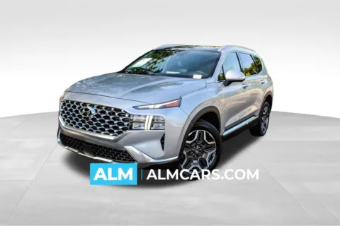 Silver 2023 Hyundai Santa Fe Hybrid SEL Premium for sale in Buford, GA