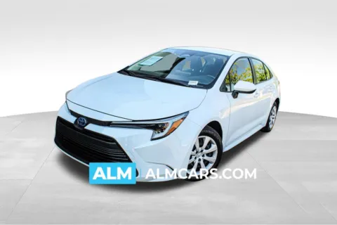 White 2023 Toyota Corolla Hybrid LE for sale in Buford, GA