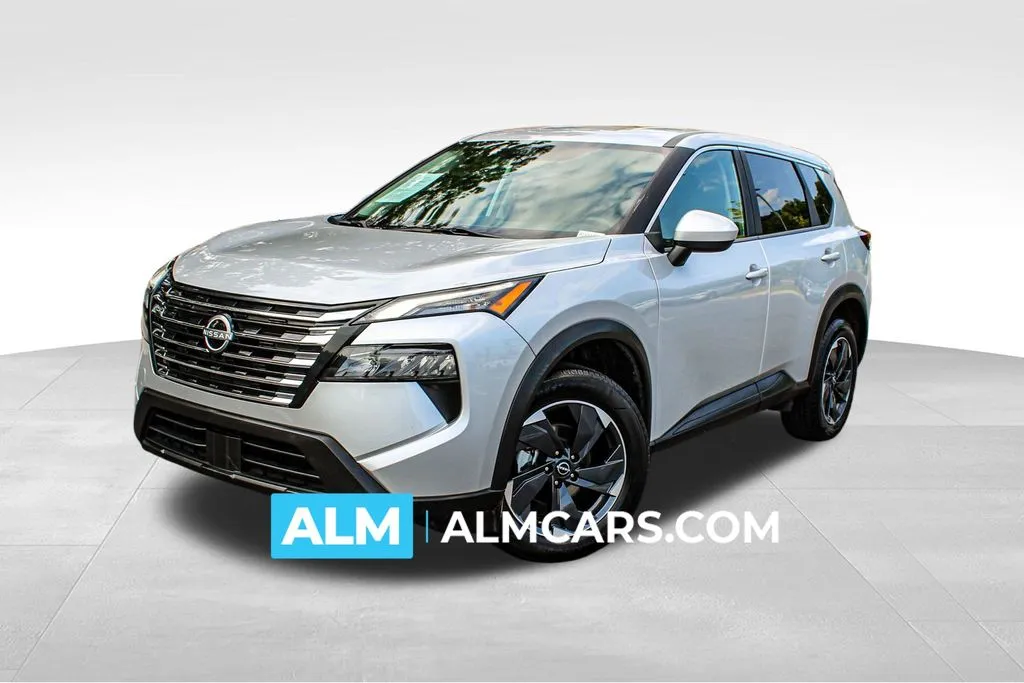 Silver 2024 Nissan Rogue SV for sale in Buford, GA
