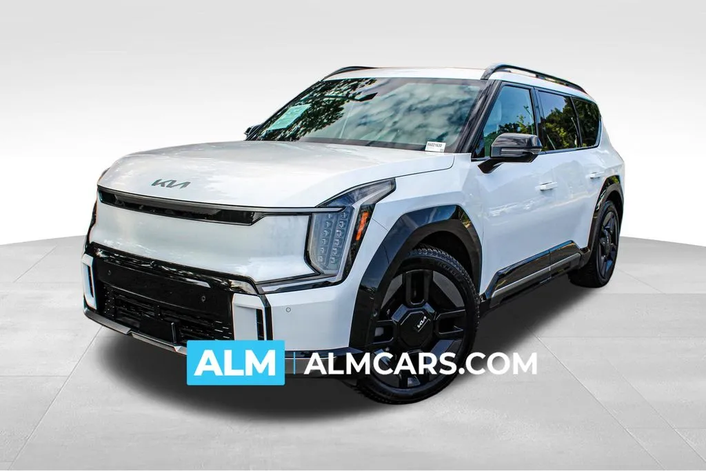 White 2024 Kia EV9 GT-Line for sale in Buford, GA