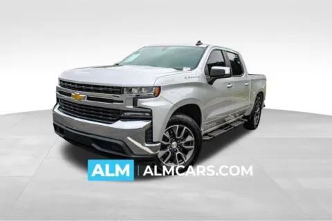 Silver 2020 Chevrolet Silverado 1500 LT for sale in Buford, GA