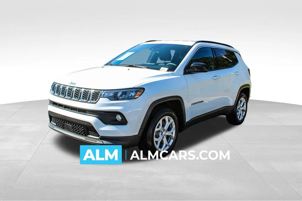 White 2024 Jeep Compass Latitude for sale in Buford, GA