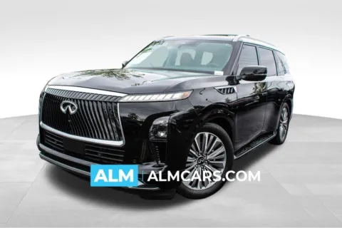 Black 2025 INFINITI QX80 LUXE for sale in Buford, GA