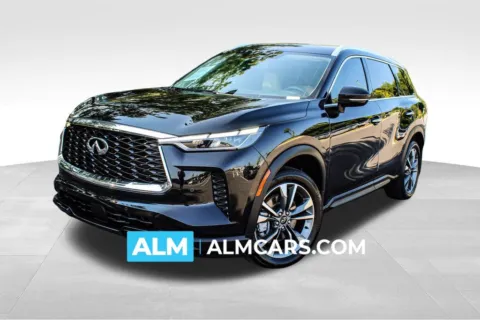 Black 2023 INFINITI QX60 LUXE for sale in Buford, GA