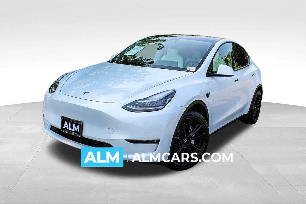 Used 2020 Tesla Model Y Long Range with VIN 5YJYGDEE8LF040536 for sale in Kennesaw, GA