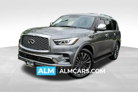 Gray 2020 INFINITI QX80 LUXE for sale in Buford, GA