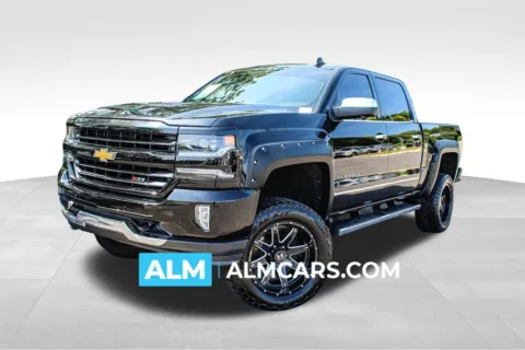 Black 2018 Chevrolet Silverado 1500 LTZ for sale in Buford, GA