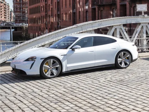 White 2022 Porsche Taycan for sale in Buford, GA