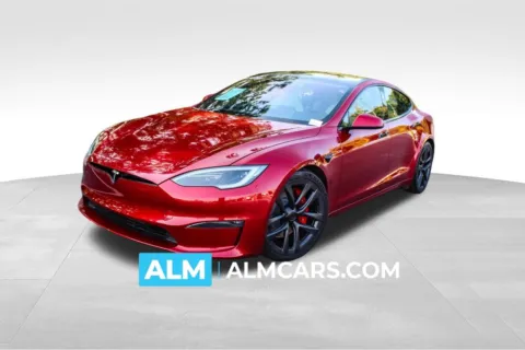 Red 2025 Tesla Model S Plaid for sale in Buford, GA