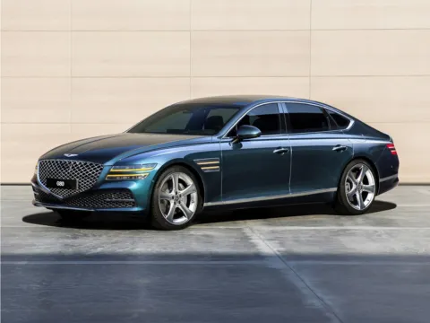 Blue 2021 Genesis G80 3.5T for sale in Buford, GA