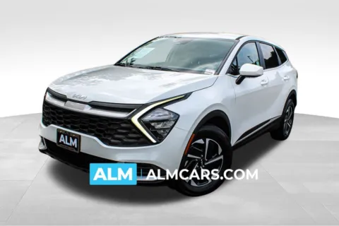 White 2023 Kia Sportage Hybrid LX for sale in Buford, GA