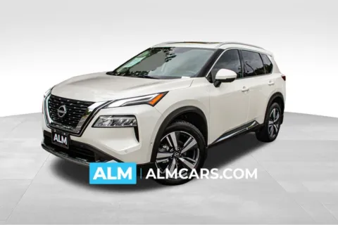 White 2023 Nissan Rogue Platinum for sale in Buford, GA