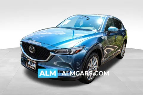 Blue 2021 Mazda CX-5 Grand Touring for sale in Buford, GA