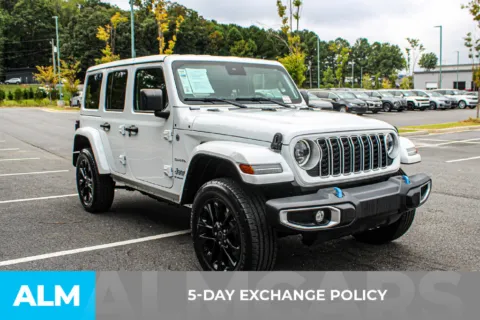Another view of 2024 Jeep Wrangler Sahara 4xe for sale in Buford, GA at ALM Mall of Georgia