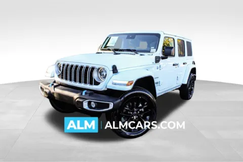 White 2024 Jeep Wrangler Sahara 4xe for sale in Buford, GA