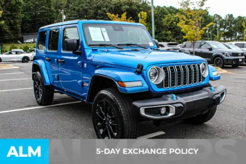 Another view of 2024 Jeep Wrangler Sahara 4xe for sale in Buford, GA at ALM Mall of Georgia