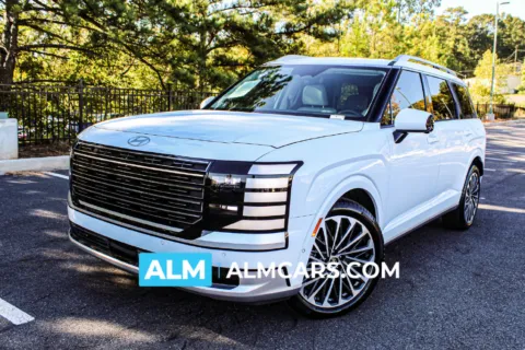 White 2026 Hyundai Palisade Hybrid Calligraphy for sale in Buford, GA