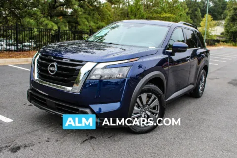 Blue 2025 Nissan Pathfinder SV for sale in Buford, GA