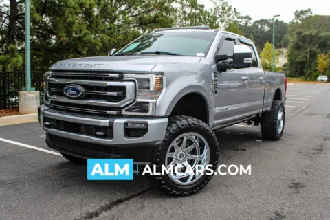 Silver 2020 Ford F-350SD Platinum for sale in Buford, GA
