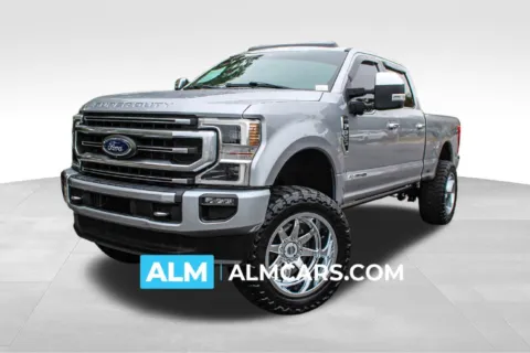 Silver 2020 Ford F-350SD Platinum for sale in Buford, GA