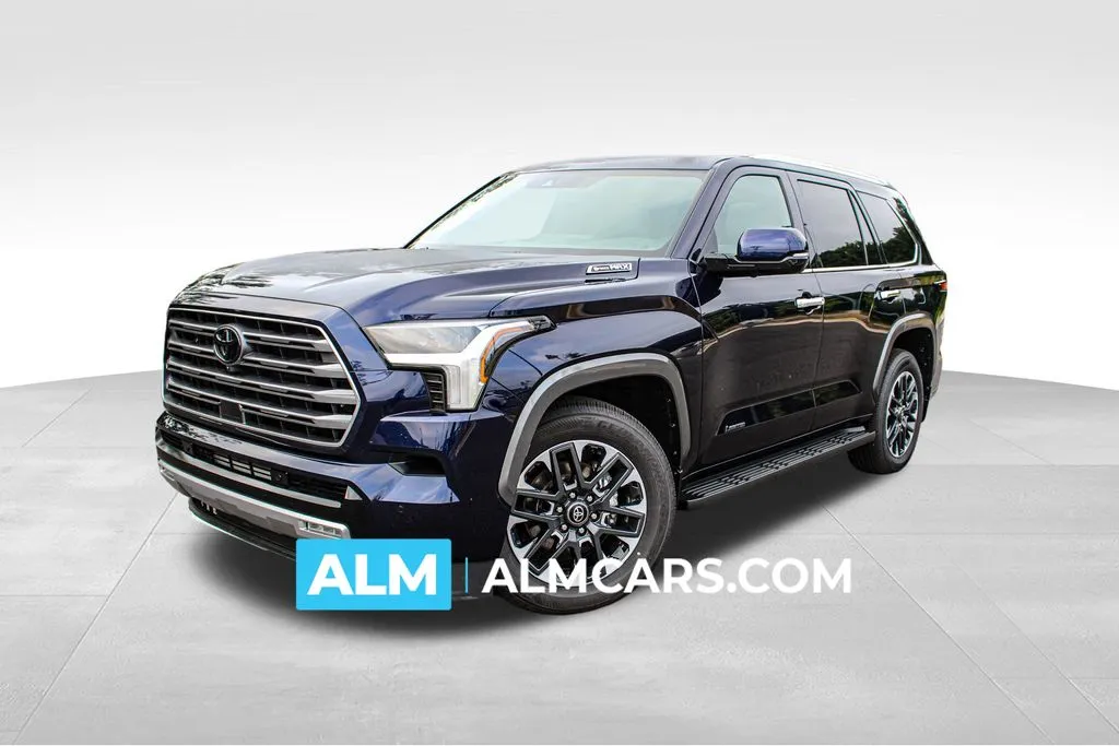 Blue 2025 Toyota Sequoia Limited for sale in Buford, GA