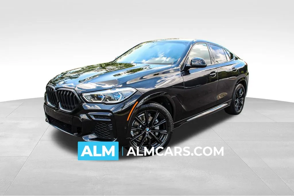 Black 2022 BMW X6 xDrive40i for sale in Buford, GA
