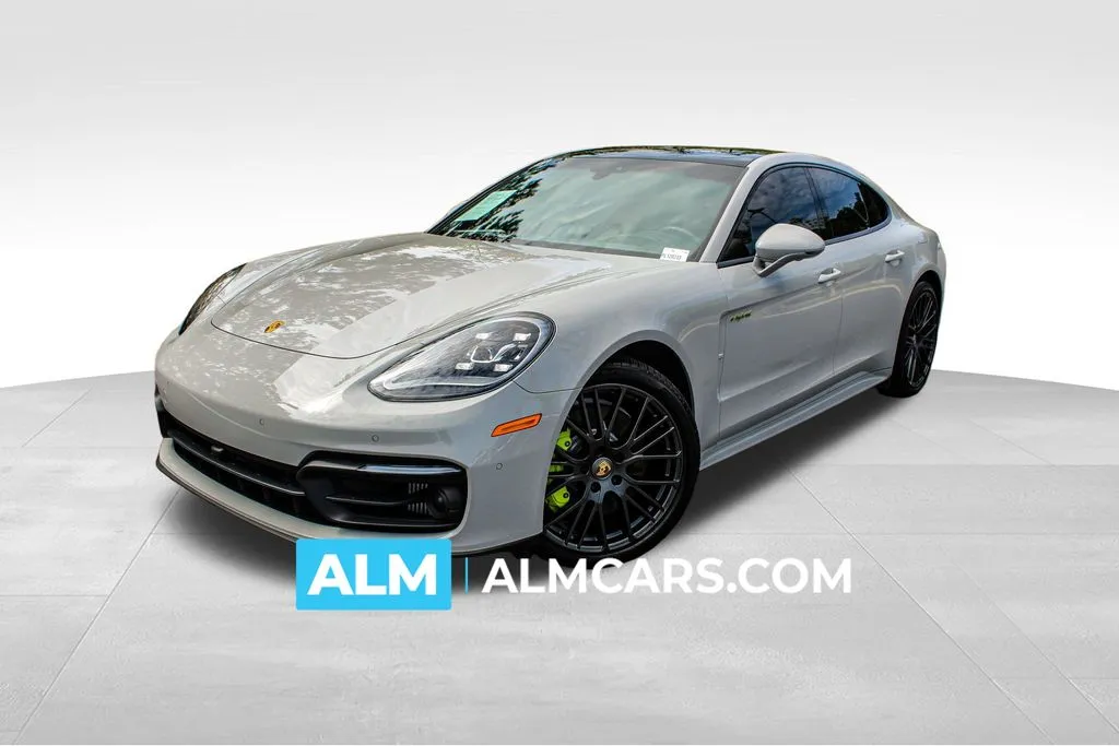 Brown 2023 Porsche Panamera E-Hybrid 4 for sale in Buford, GA