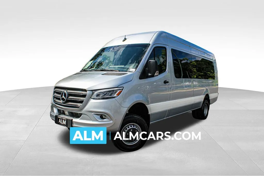 Silver 2023 Mercedes-Benz Sprinter 3500 Cargo 170 WB for sale in Buford, GA