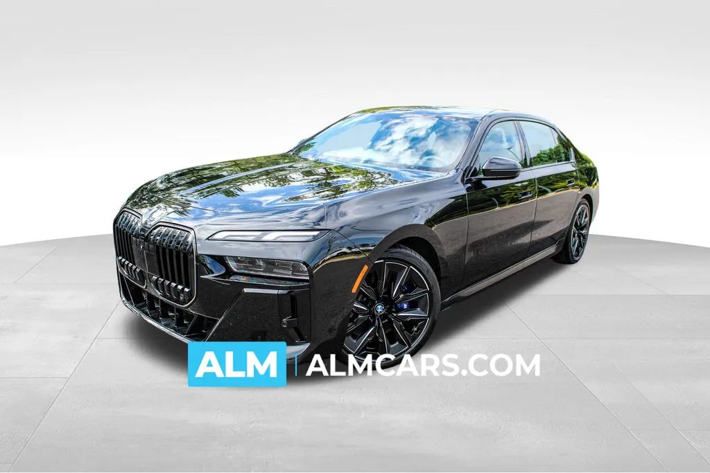 Black 2025 BMW 7 Series 740i for sale in Buford, GA