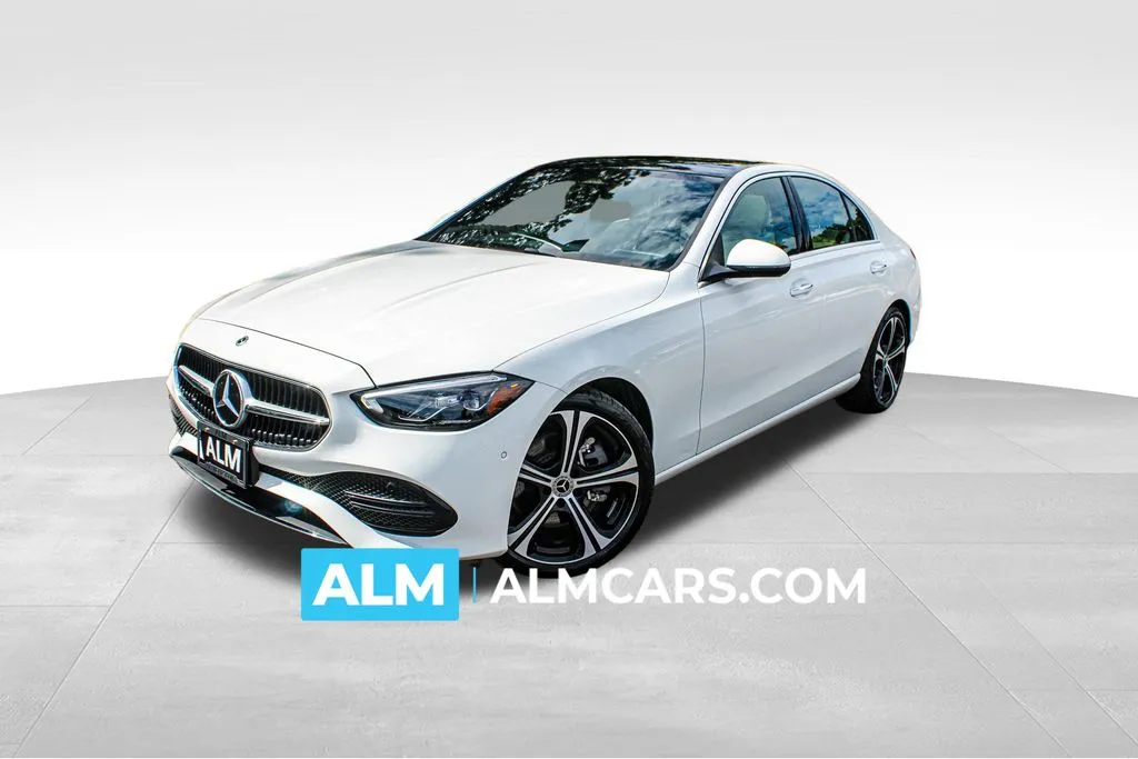 White 2025 Mercedes-Benz C-Class C 300 for sale in Buford, GA