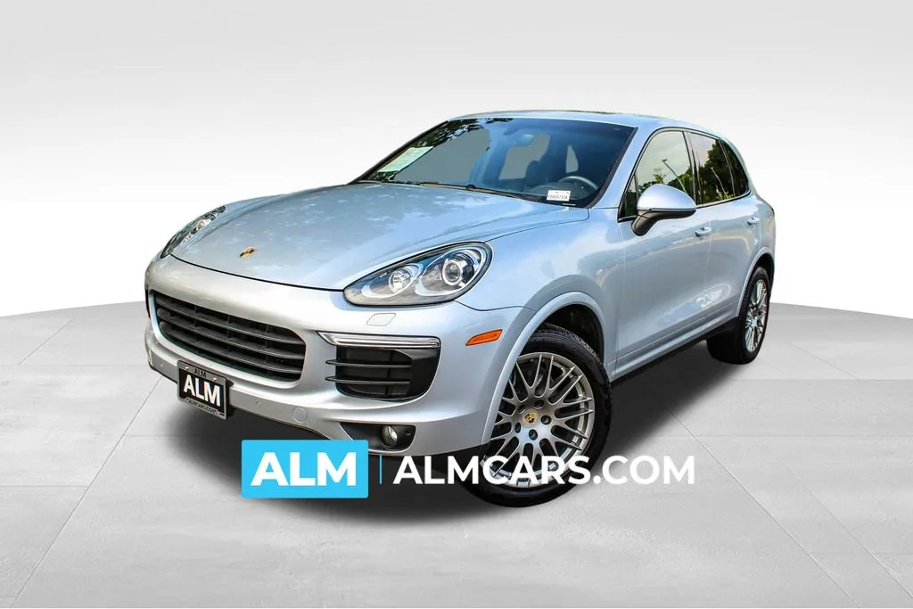 Silver 2017 Porsche Cayenne Platinum Edition for sale in Buford, GA