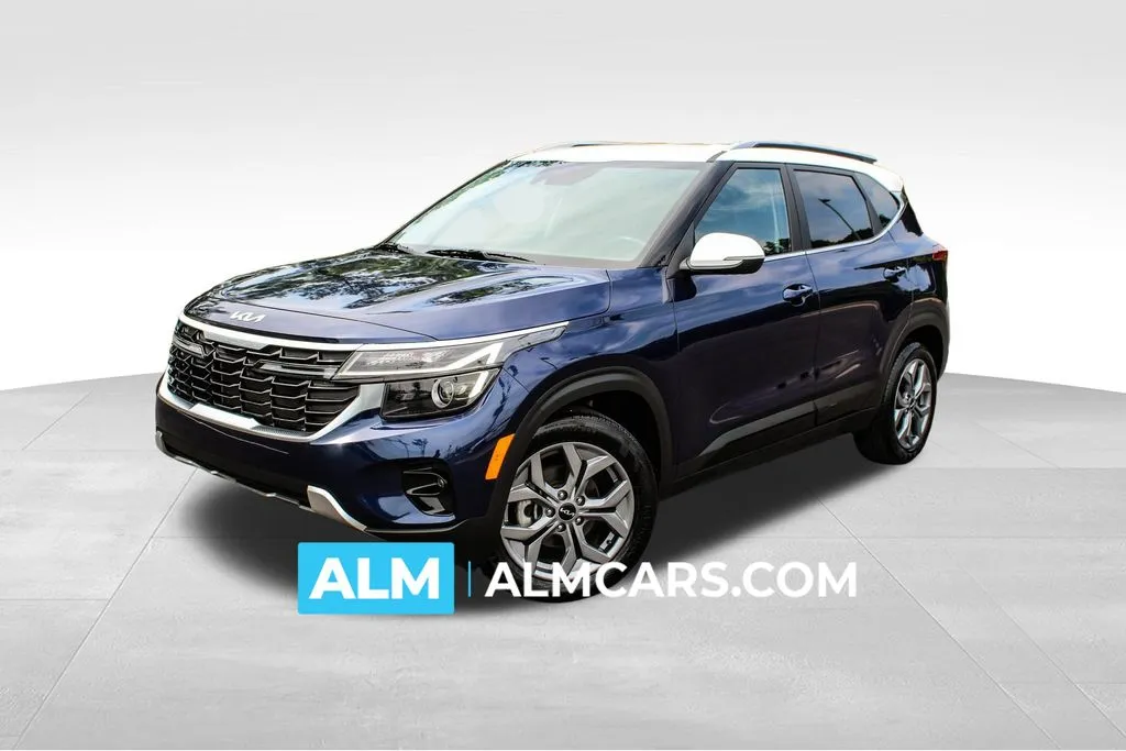 Blue 2024 Kia Seltos S for sale in Buford, GA