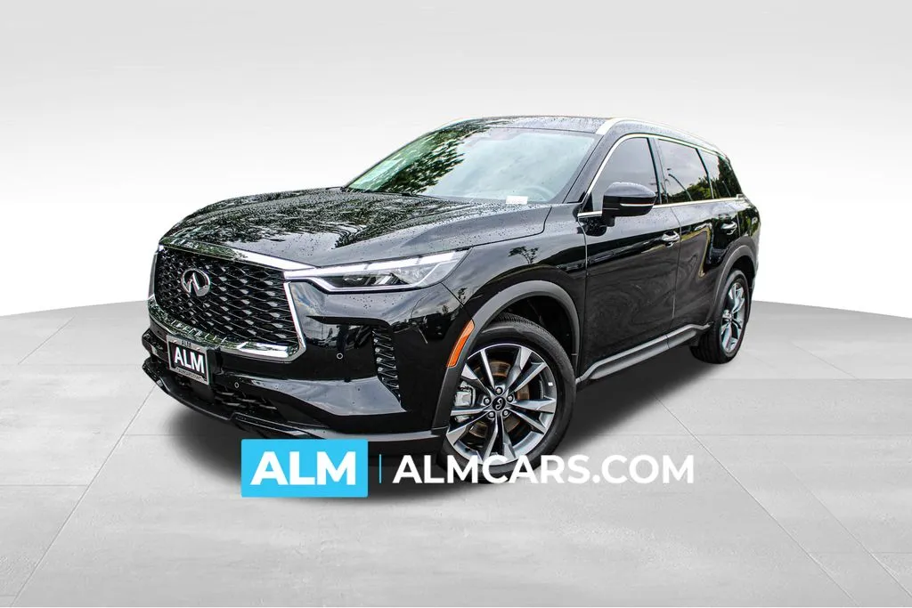 Black 2024 INFINITI QX60 LUXE for sale in Buford, GA