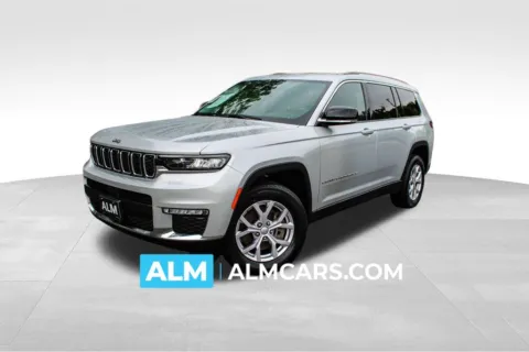 Silver 2021 Jeep Grand Cherokee L Limited for sale in Buford, GA