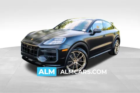 Black 2024 Porsche Cayenne Coupe Turbo GT for sale in Buford, GA
