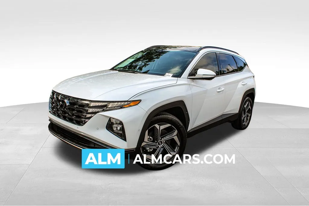 White 2024 Hyundai Tucson Hybrid Limited for sale in Buford, GA