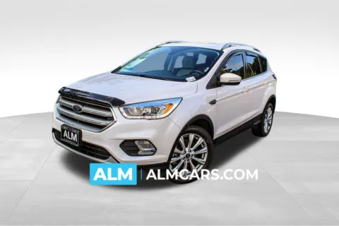 White 2017 Ford Escape Titanium for sale in Buford, GA