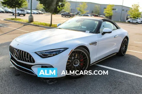 White 2022 Mercedes-Benz SL-Class SL 55 AMG for sale in Buford, GA