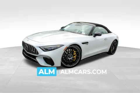 White 2022 Mercedes-Benz SL-Class SL 55 AMG for sale in Buford, GA