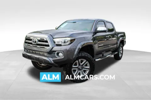 Gray 2017 Toyota Tacoma Limited for sale in Buford, GA