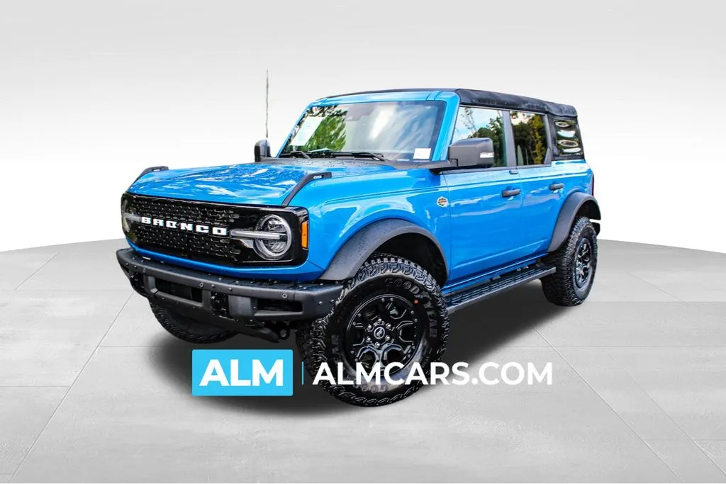 Blue 2024 Ford Bronco Wildtrak for sale in Buford, GA