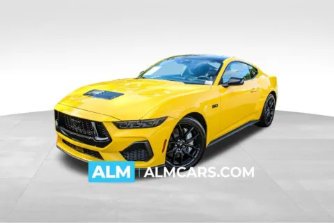 Yellow 2024 Ford Mustang GT for sale in Buford, GA