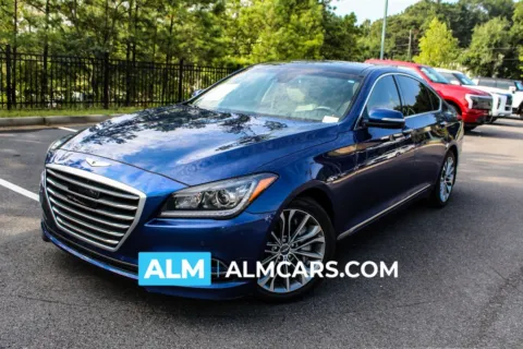 Blue 2015 Hyundai Genesis 3.8 for sale in Buford, GA