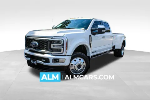 White 2024 Ford F-450SD Platinum for sale in Buford, GA