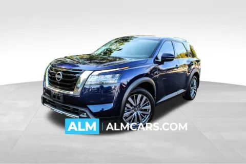 Blue 2022 Nissan Pathfinder SL for sale in Buford, GA